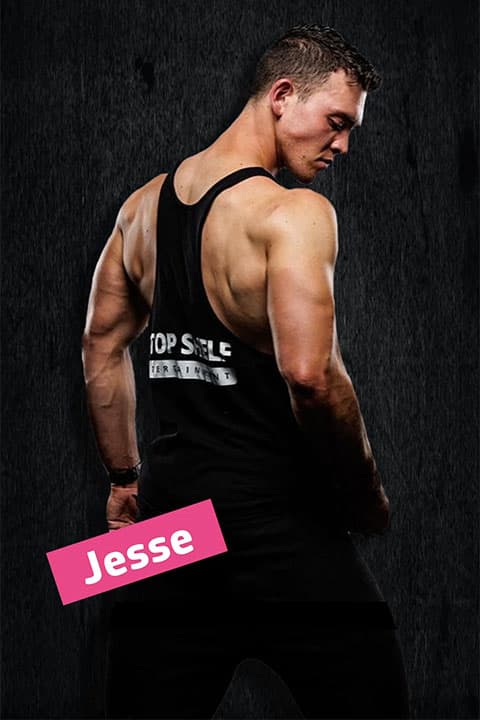 Jesse TopShelf Entertainment - Topless Waiters Perth - Male Strippers Perth